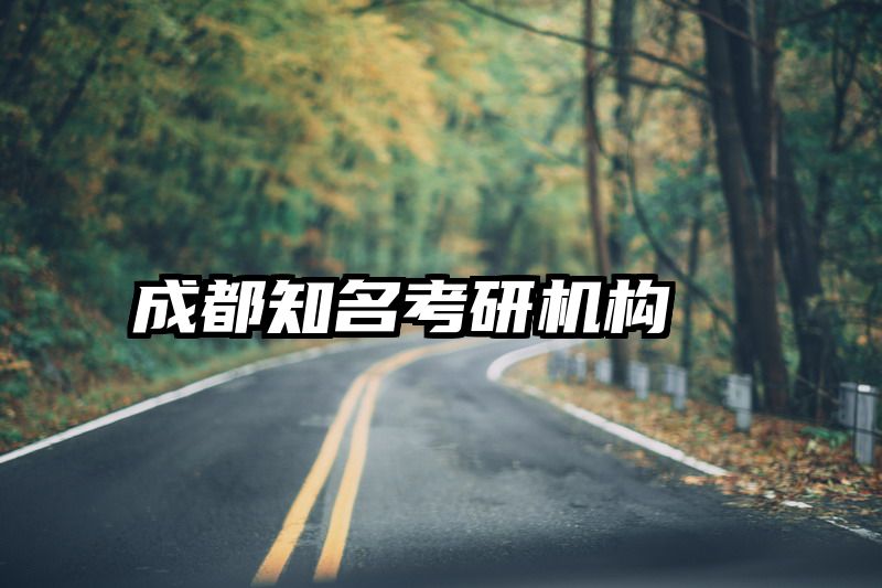 成都知名考研机构