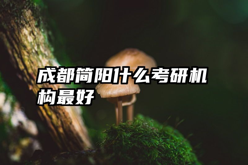 成都简阳什么考研机构最好