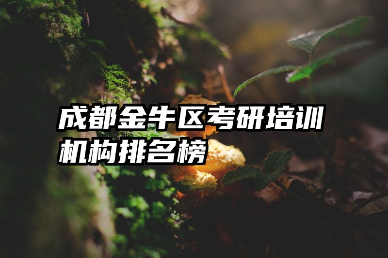 成都金牛区考研培训机构排名榜