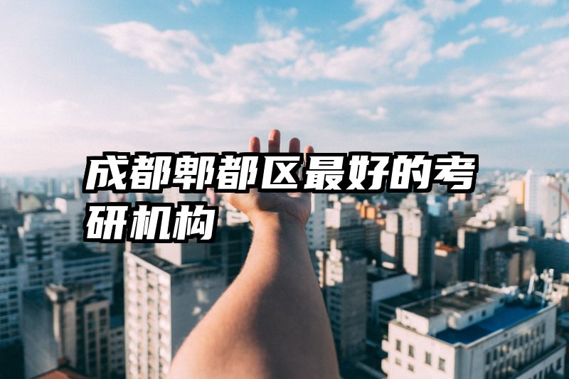 成都郫都区最好的考研机构