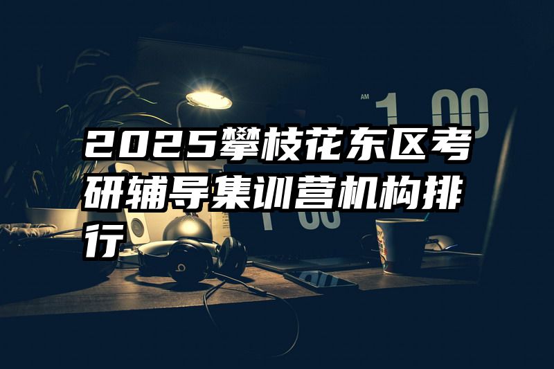 2025攀枝花东区考研辅导集训营机构排行