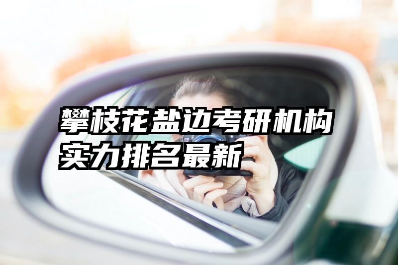 攀枝花盐边考研机构实力排名最新