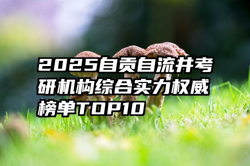 2025自贡自流井考研机构综合实力权威榜单TOP10