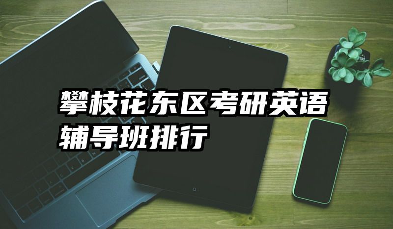 攀枝花东区考研英语辅导班排行