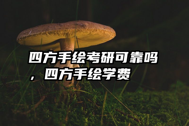 四方手绘考研可靠吗，四方手绘学费