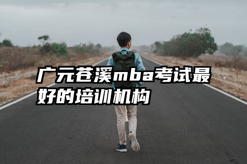 广元苍溪mba考试最好的培训机构