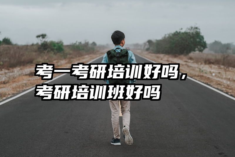 考一考研培训好吗，考研培训班好吗