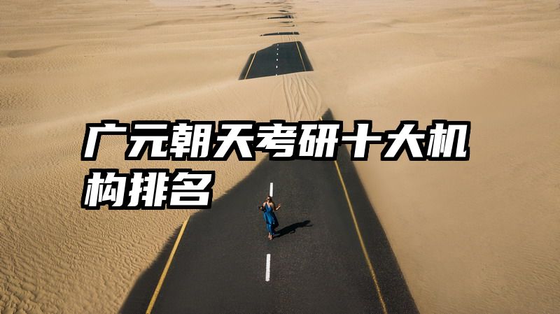 广元朝天考研十大机构排名