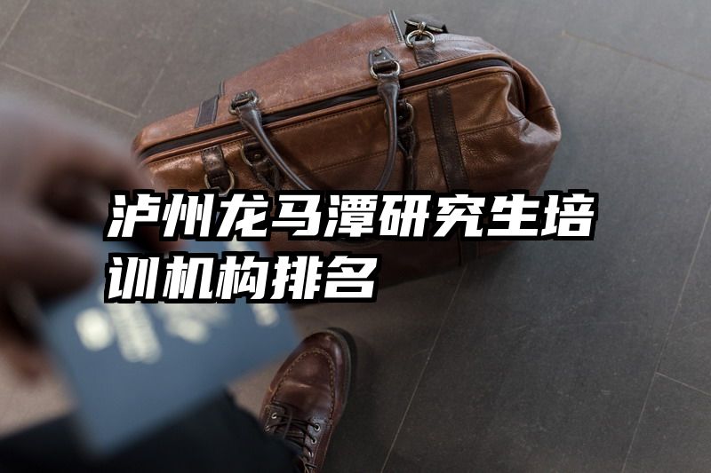 泸州龙马潭研究生培训机构排名