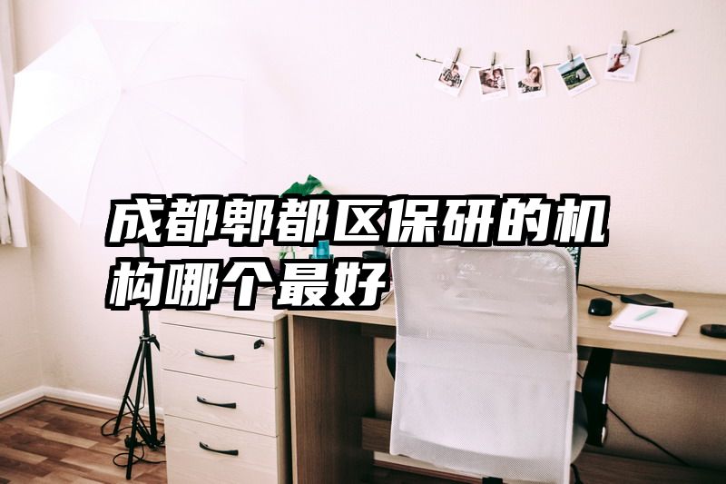 成都郫都区保研的机构哪个最好